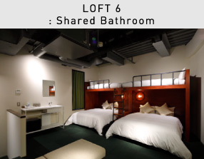 LOFT 6: Shared Bathroom