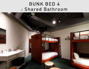 BUNK BED 4: Shared Bathroom