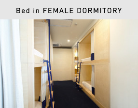 Bed in FEMALE DORMITORY